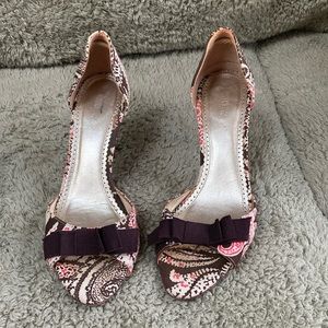 J. Crew open toe heels size 9